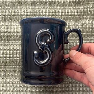 Signature Monogram “S” Mug In Blue